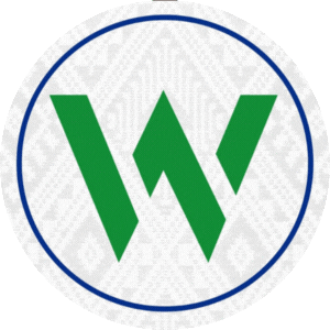  district logo with confetti